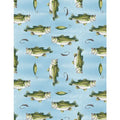 Light Blue Directional Fish Toss- Reeled In