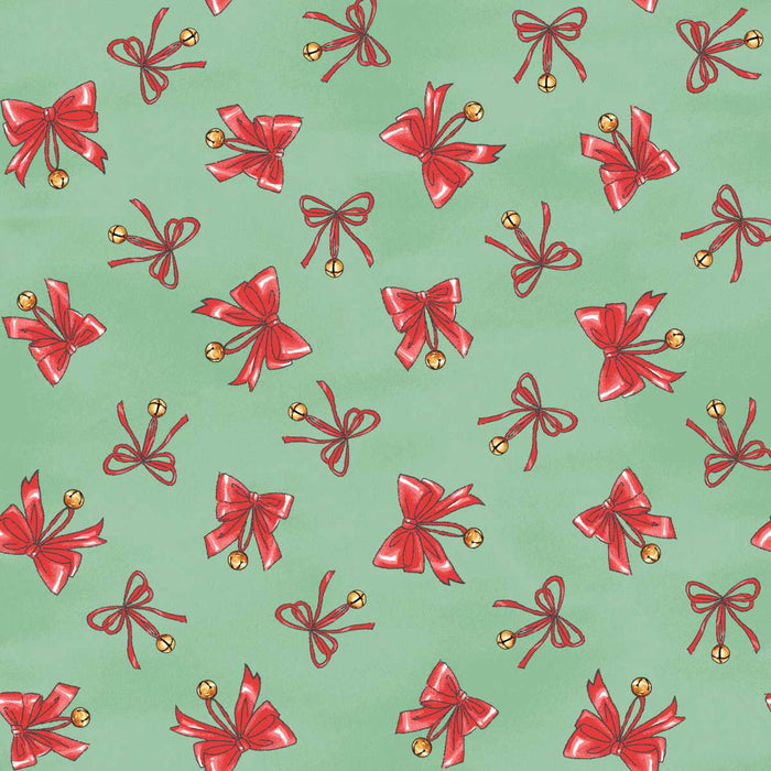 Light Green Bows- Christmas at Pooh Corner