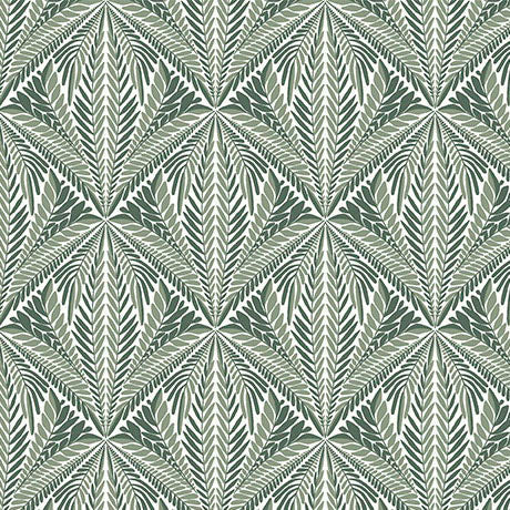 Light Juniper Grid Geo Linen- Meadow Drift