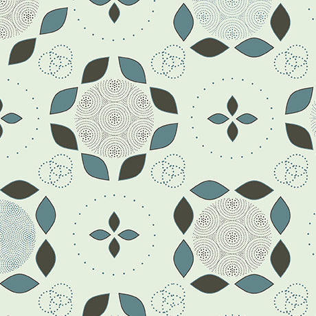 Light Mint Geo Floral- Renewal of Hope
