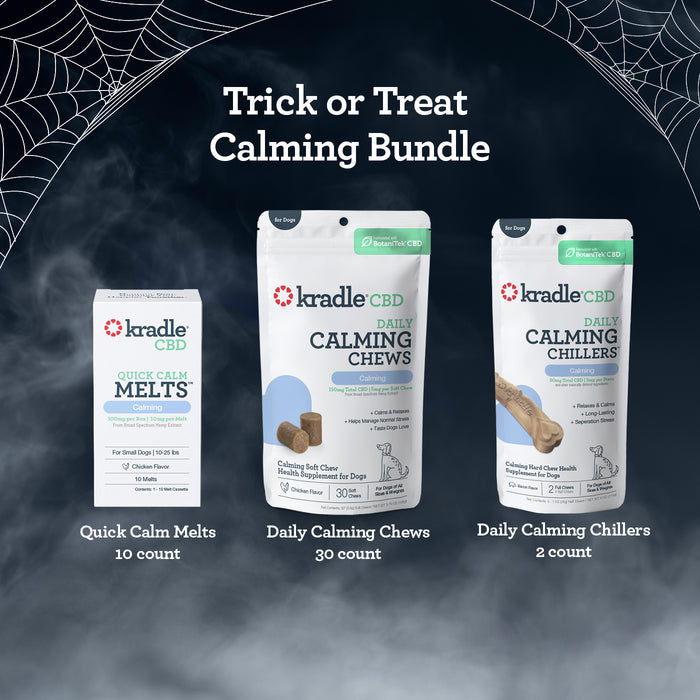 Limited Edition Trick-or-Treat Calming Bundle for Dogs