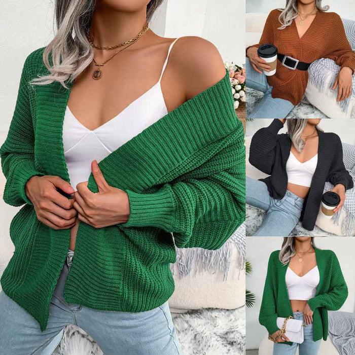 Long Sleeve Loose Cardigan Coat
