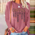 Loose Leisure Commute All-matching Long Sleeve Top
