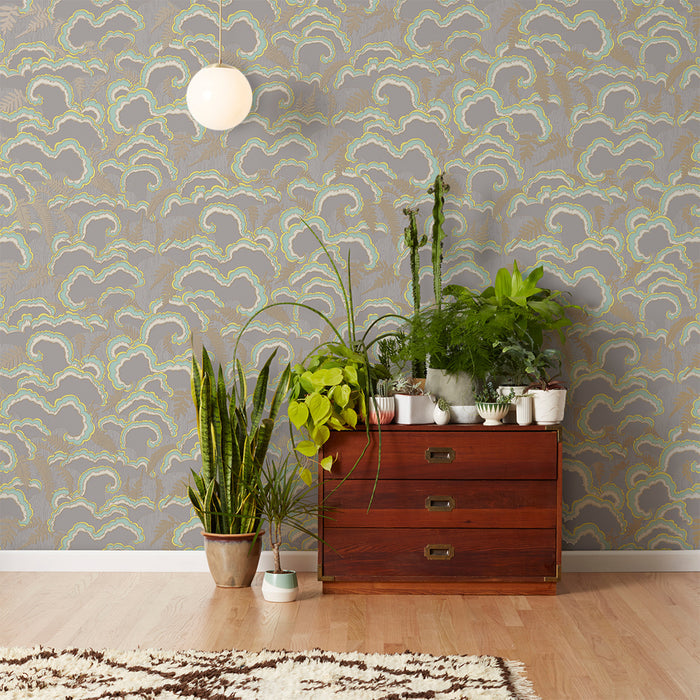 Lush - Light Grey Wallcovering