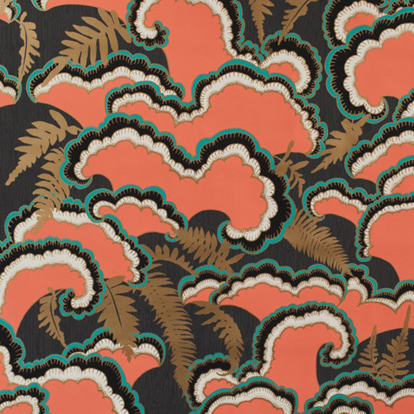 Lush Red Wallcovering