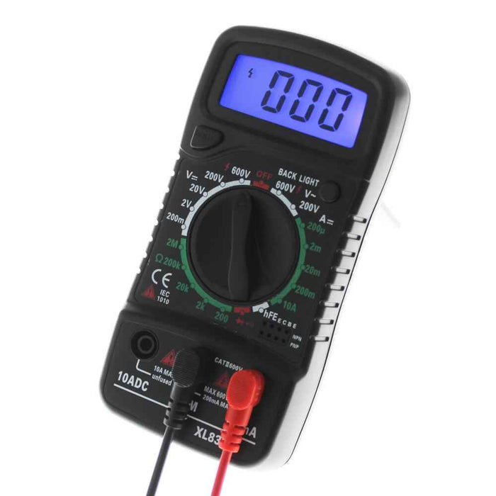 Explosive Foreign Trade XL830L Multimeter Red XL830L Handheld Digital Multimeter Universal Meter