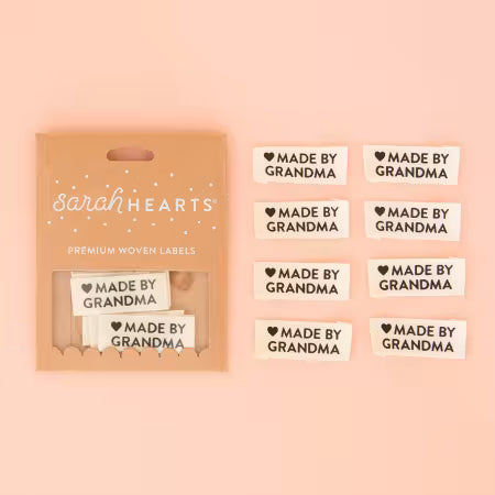 Made by Grandma Organic Cotton Labels