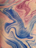 Marbleized Blue/Pink- Mid Weight Mesh