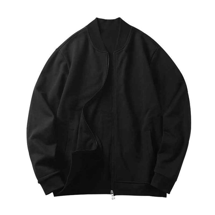 Men's Fashion Casual Solid Color Oversized Coat