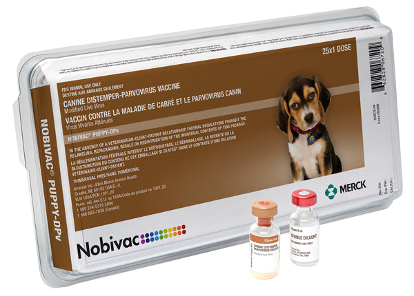 Merck Nobivac 2-way Vaccine Puppy DPv