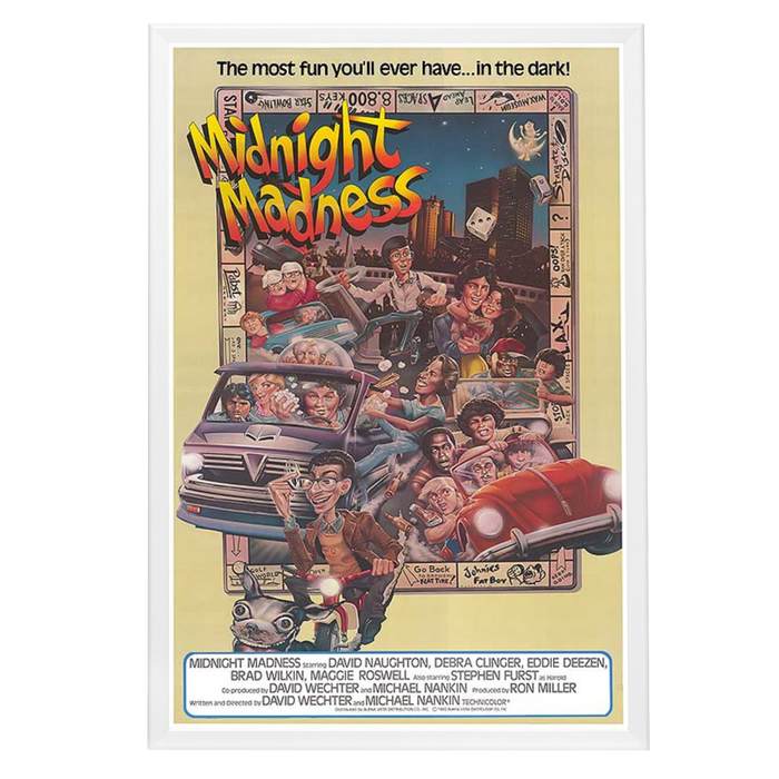 "Midnight Madness" (1980) Framed Movie Poster