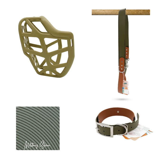 Mitzy Muzzle Collar and Lead set