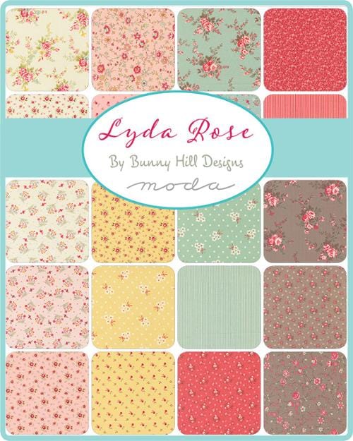 Moda Fabric Pre Cuts Moda Lyda Rose Jelly Roll - The Sewing Studio