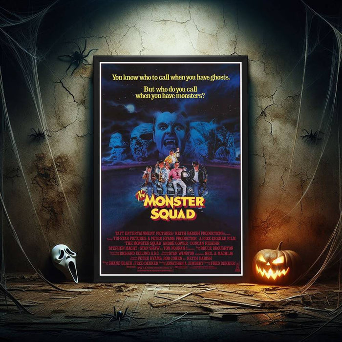 "Monster Squad" (1987) Framed Movie Poster