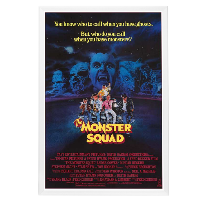 "Monster Squad" (1987) Framed Movie Poster