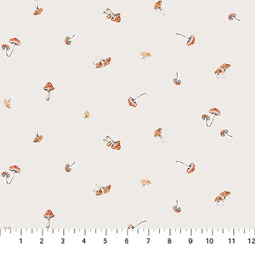 Mushroom Toss Light Gray- Tanglewood