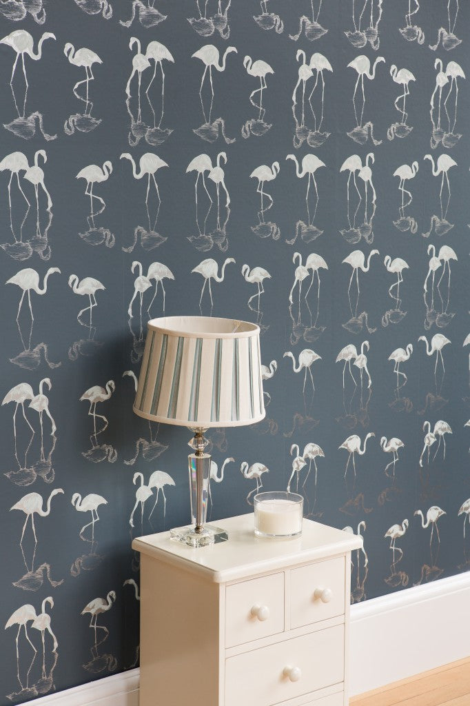 Nakuru JTNA02 Blue Wallcovering