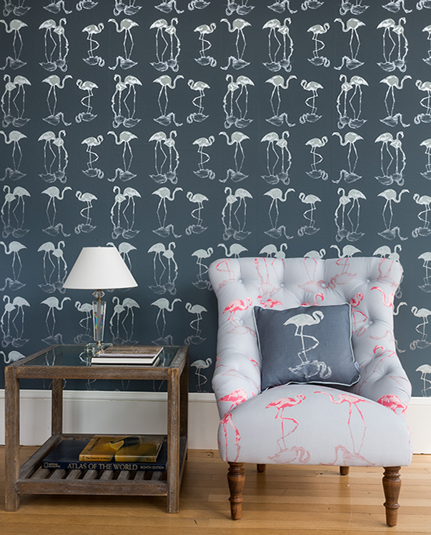 Nakuru JTNA02 Blue Wallcovering