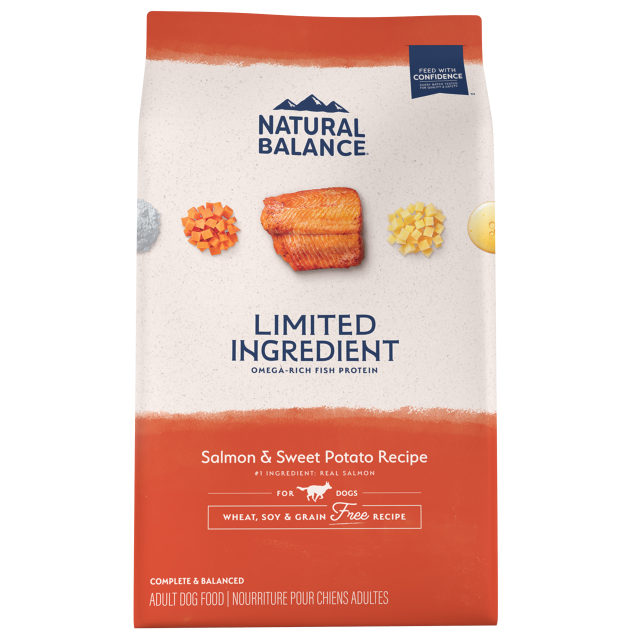 Natural Balance Limited Ingredient Diet Grain Free Salmon & Sweet Potato Recipe Dry Dog Food