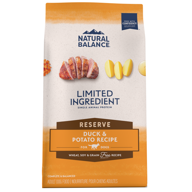 Natural Balance Limited Ingredient Reserve Grain Free Duck & Potato Recipe Dry Dog Formula