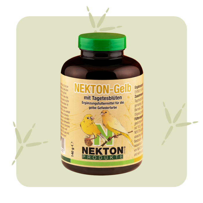 NEKTON-Gelb Supplement for Birds – Enhances Yellow Plumage & Supports Molting