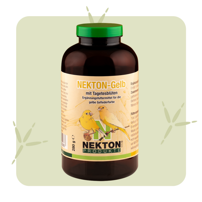 NEKTON-Gelb Supplement for Birds – Enhances Yellow Plumage & Supports Molting
