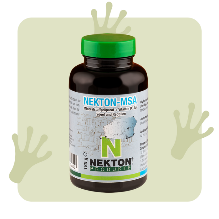 NEKTON-MSA Mineral Supplement with Vitamin D3 for Birds, Reptiles & Amphibians