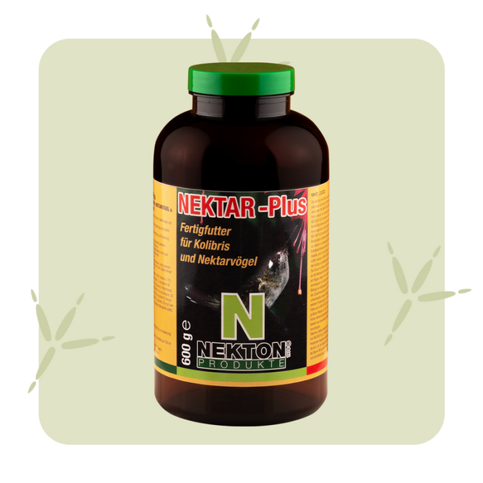 NEKTON-Nektar-Plus – Complete Nectar Feed for Hummingbirds, Sunbirds & Lorikeets