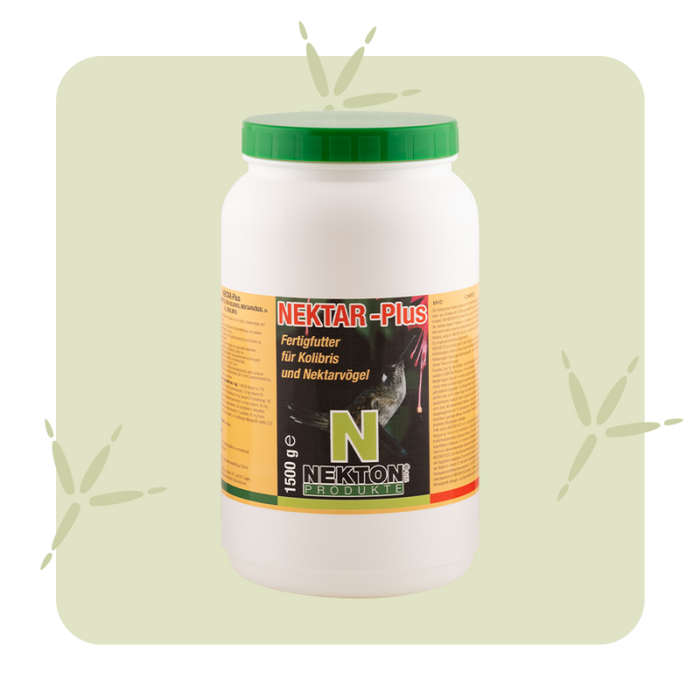 NEKTON-Nektar-Plus – Complete Nectar Feed for Hummingbirds, Sunbirds & Lorikeets