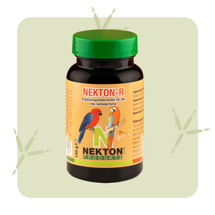 NEKTON-R Supplement for Birds – Enhances Red Plumage & Supports Molting
