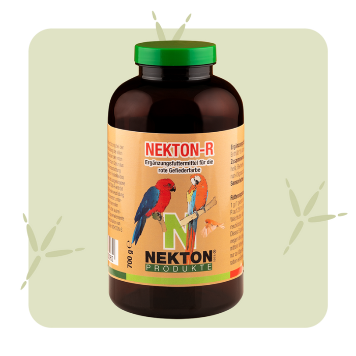 NEKTON-R Supplement for Birds – Enhances Red Plumage & Supports Molting