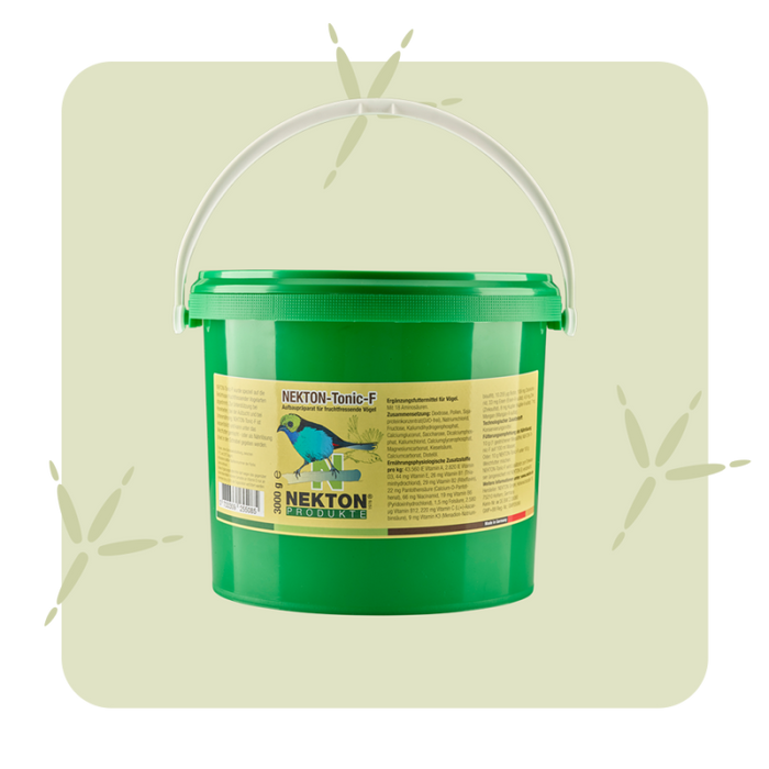 NEKTON-Tonic-F Nutritional Supplement for Birds – 60 Essential Nutrients for Recovery & Vitality
