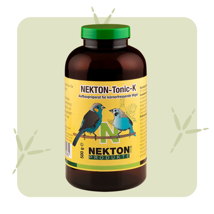 NEKTON-Tonic-K Nutritional Supplement for Birds – 60 Essential Nutrients for Health & Recovery