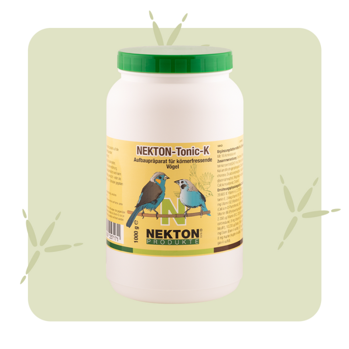 NEKTON-Tonic-K Nutritional Supplement for Birds – 60 Essential Nutrients for Health & Recovery