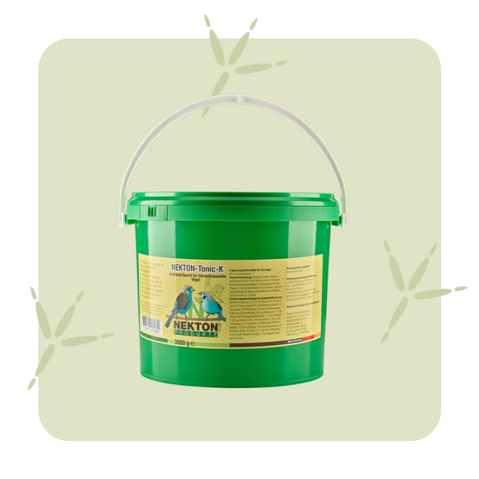 NEKTON-Tonic-K Nutritional Supplement for Birds – 60 Essential Nutrients for Health & Recovery