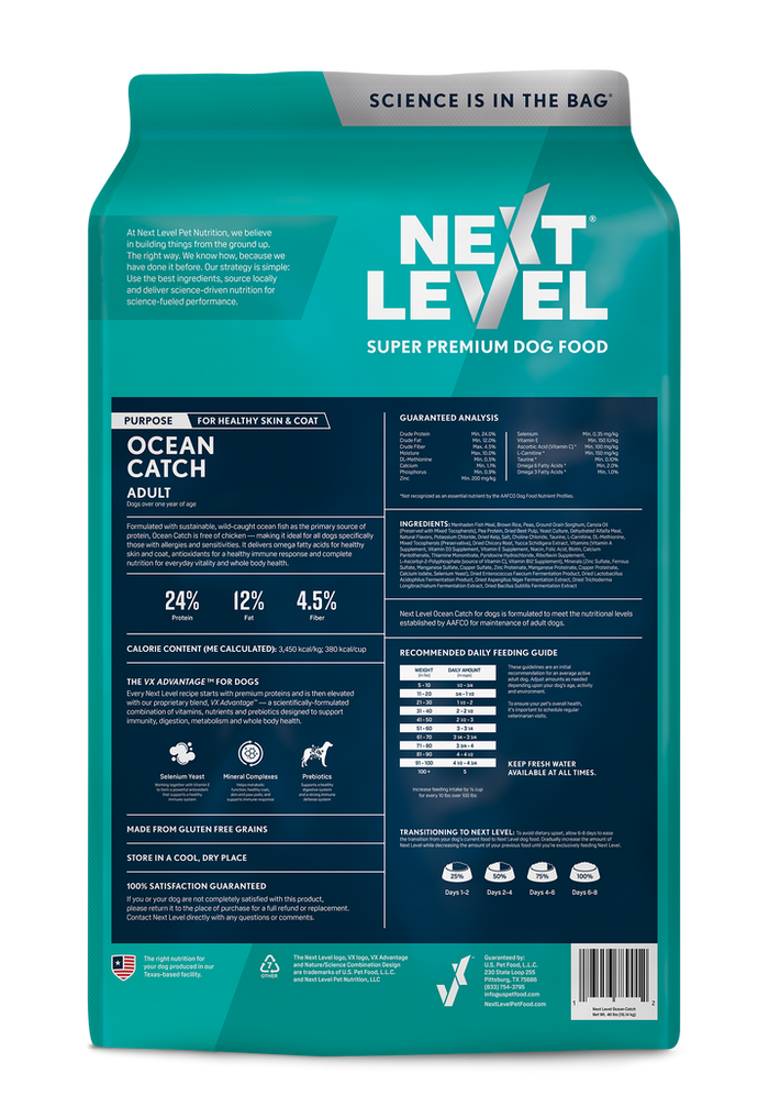 Next Level Ocean Catch Super Premium Dog Food
