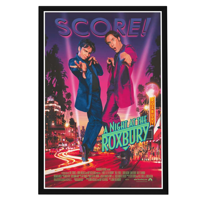 "Night at the Roxbury" Framed Movie Poster