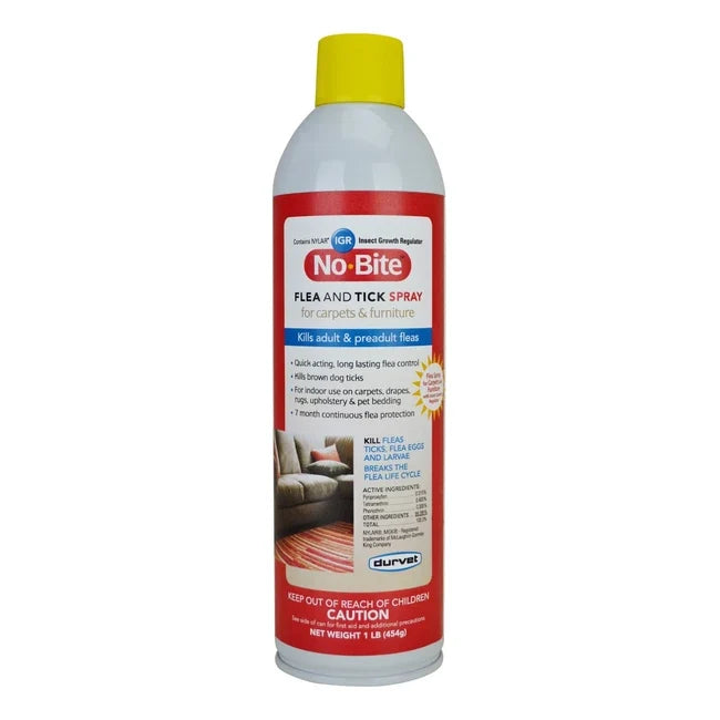 No-Bite IGR Flea & Tick Spray for House & Carpet, 16fl oz
