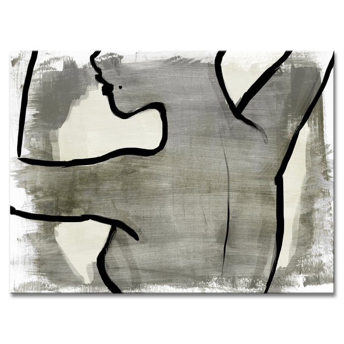 Nude Scribe No. 1' Wrapped Canvas Wall Art