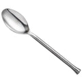 Oneida B582STBF Wyatt 9" 18/0 Stainless Steel Heavy Weight Tablespoon / Serving Spoon - 12/Pack