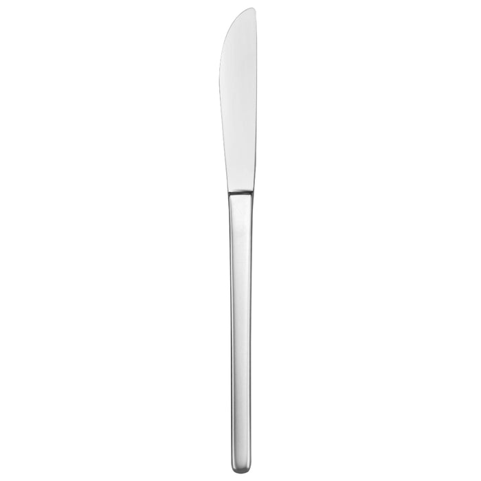 Oneida T483KPTF Apex 9 1/2" 18/10 Stainless Steel Extra Heavy Weight Dinner Knife - 12/Pack