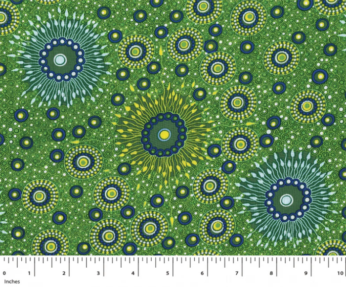 Onion Dreaming 2 Green Rayon