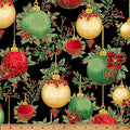 Ornaments Black/Gold- Christmas Wish
