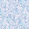 Pale Lilac Bubbles Flannel- Little Squirt