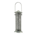 Panacea Rustic Farmhouse Galvanized Silo Nyjer® Thistle .5lb Seed Feeder