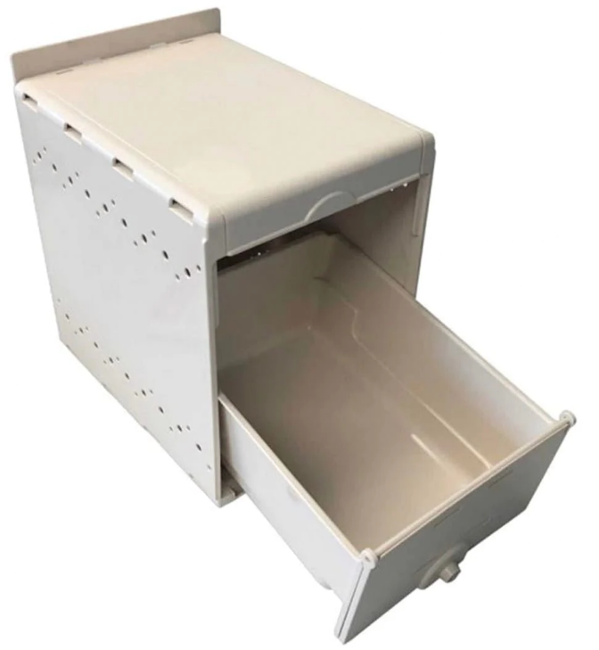 lovebirds nest box with drawer