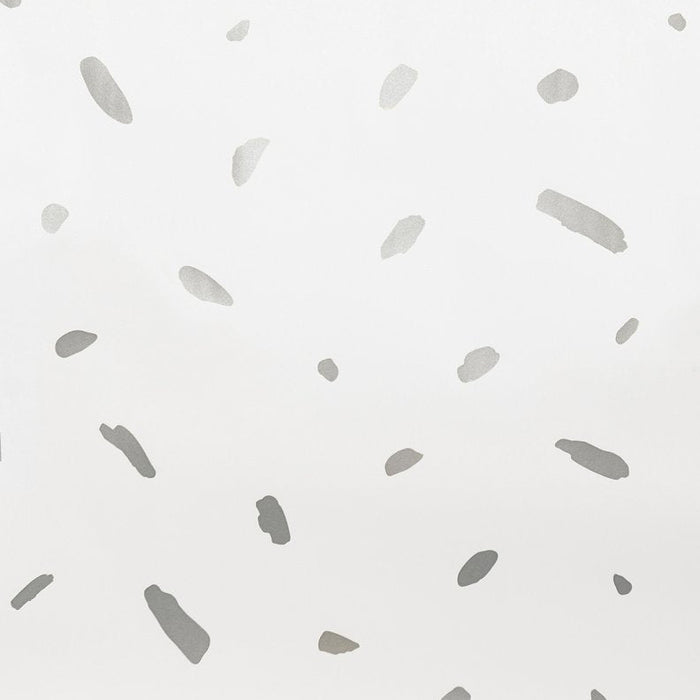 Pas De Trois - Diamonds and Pearls on Cream Wallcovering