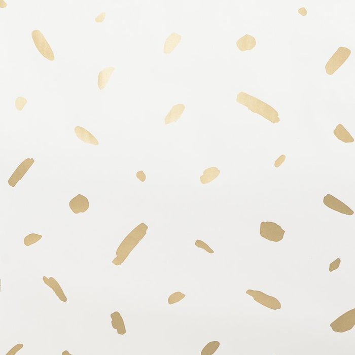 Pas De Trois - Gold on Cream Wallcovering