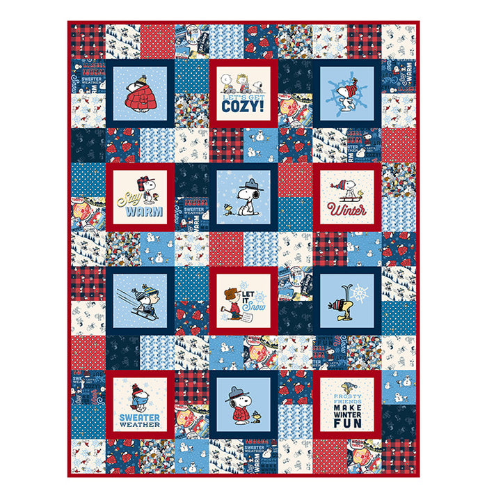 Peanuts Cozy Up! Quilt Kit