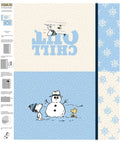 Peanuts Frosty Friends Pillowcase Panel